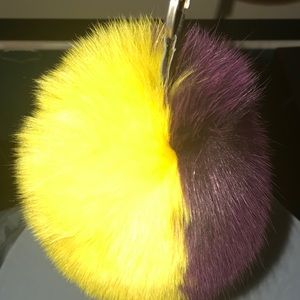 Purple & Gold (Laker Keychain)